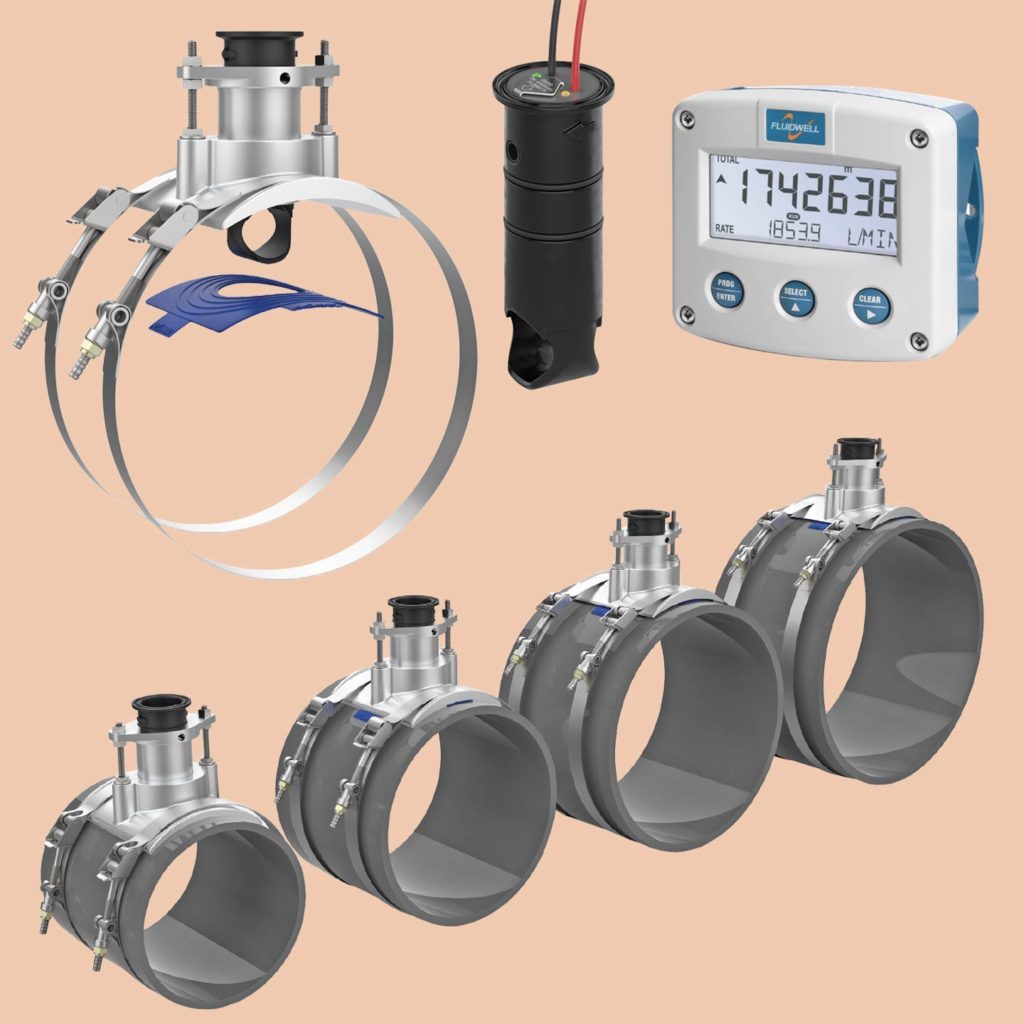 Flomec Saddle Flow Meter PumpTrakr